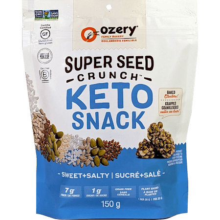 Super Seed Crunch Keto Snack - Sweet and Salty